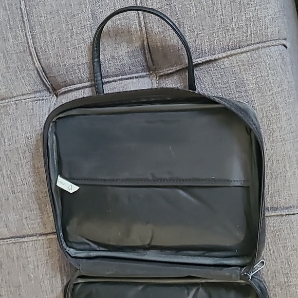 Vintage Bible Cover With Handles Black Floral Print Embroidered Tapestry Zip‎ - Picture 11 of 17